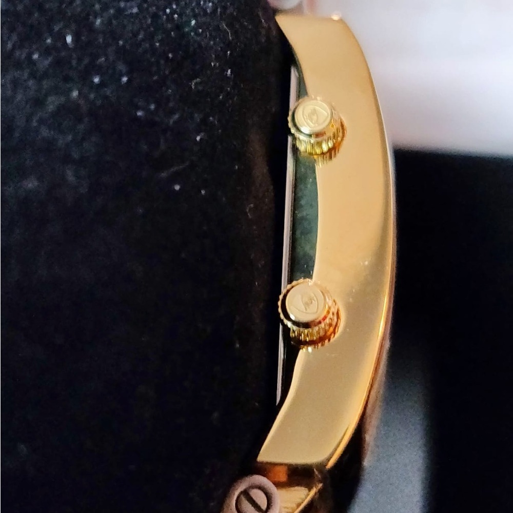 NWT Tonino Lamborghini Dual Time Gold Tone Luxury Women's Watch - Picture 3 of 8